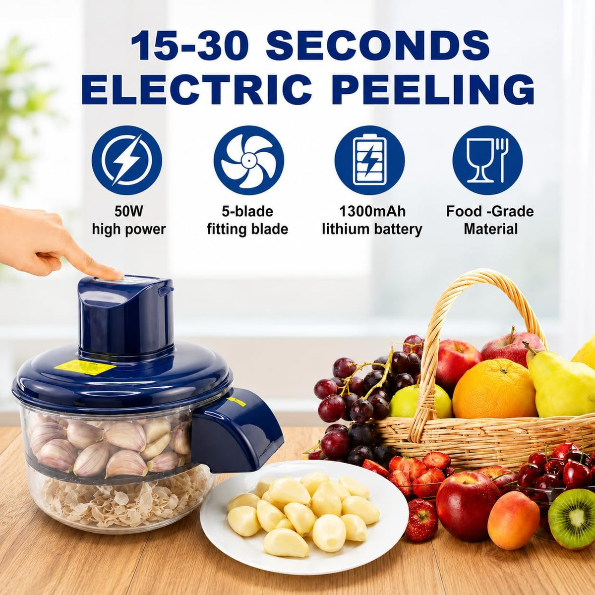 Automatic Electric Fruit and Vegetable Peeler