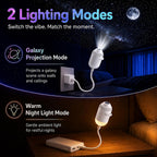 2-in-1 Galaxy Star Projector