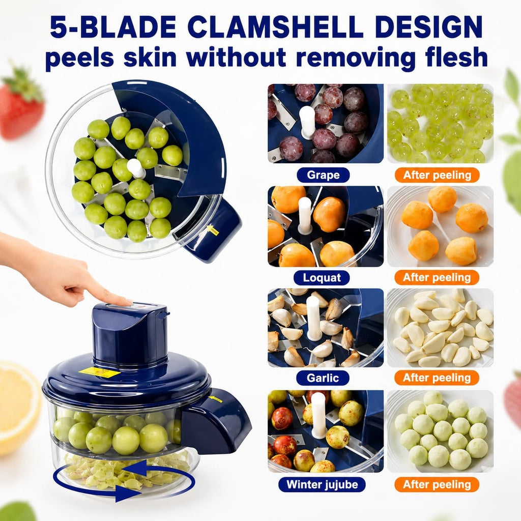 Automatic Electric Fruit and Vegetable Peeler