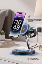 3-in-1 Wireless Charging Station for Phone, Smartwatch & Earbuds