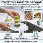 Soap Dispensing Dish Brush
