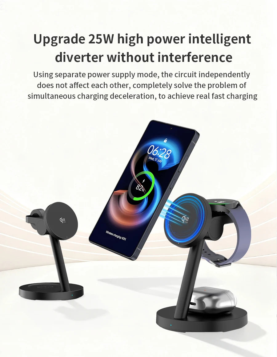 Adjustable Magnetic Wireless Charging Stand